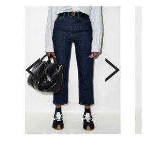 RE/DONE 70's High-Rise Waist Straight Leg Jeans Medium Wash Size 4 Waist 27